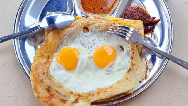 You can now get the viral ‘bird’s nest’ roti canai from Malaysia in Singapore