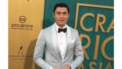 Henry Golding's Dog Bites Another Pooch