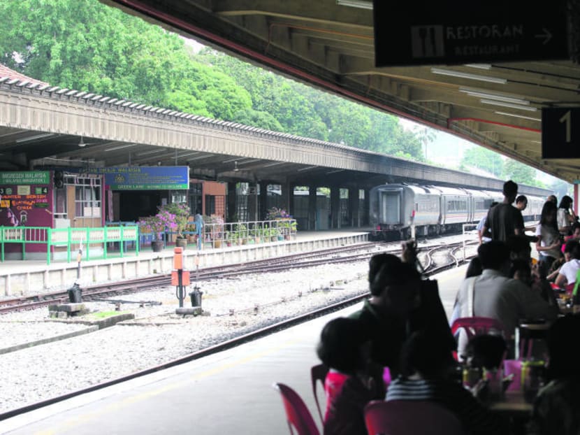 KTM Tanjong Pagar railway station at Keppel road. TODAY file photo