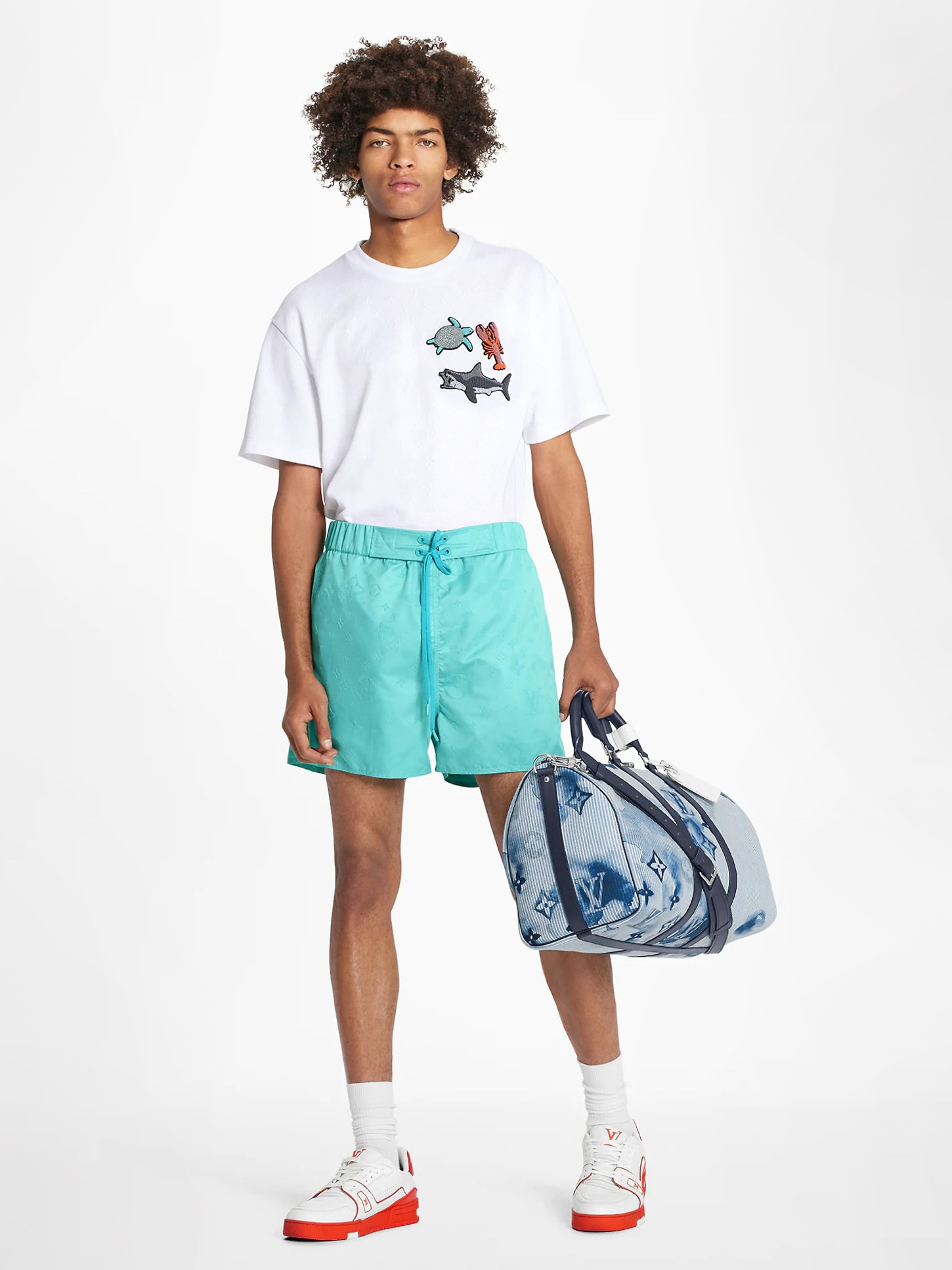 Going Ahead With A VTL Vacation? Essentials For Your Tropical Getaway - CNA Luxury 12 louis vuitton 3d pocket monogram board shorts ready to wear hlw55wosj624 pm1 worn view