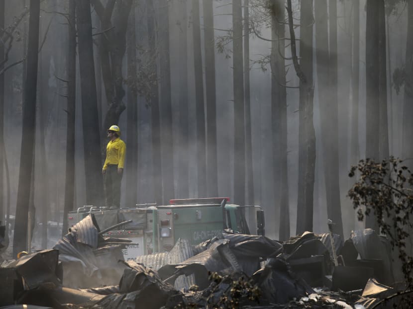 California wildfire grows to record size, nearly as big as Singapore