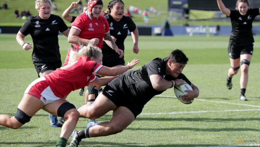 Rugby-New Zealand trounce Wales to lock up spot in the last eight Rugby-New Zealand trounce Wales to lock up spot in the last eight