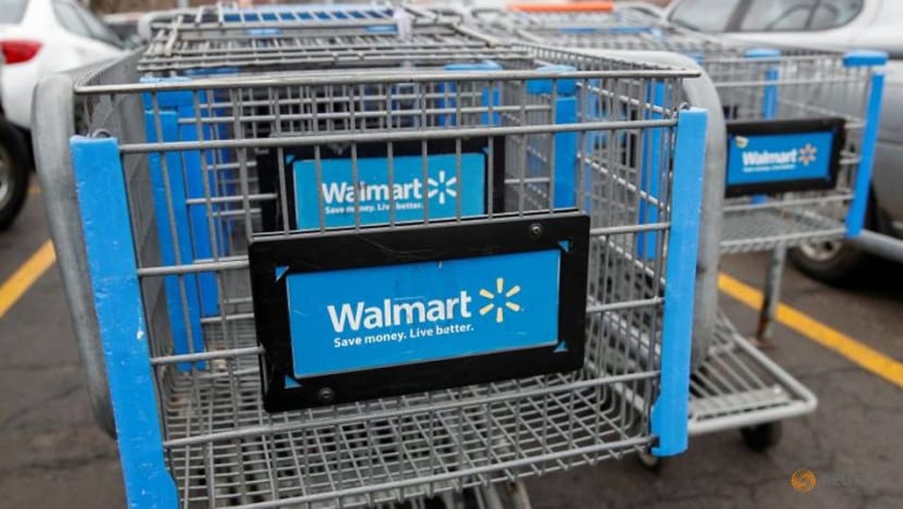 Walmart forecasts disappointing full-year sales as lockdowns ease; shares fall