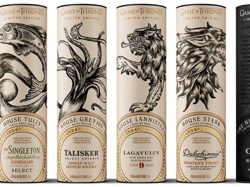 HBO releases limited-edition Game Of Thrones whiskey collection HBO releases limited-edition Game Of Thrones whiskey collection