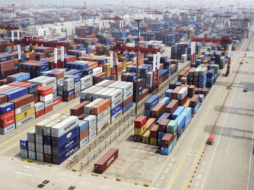 China reported Wednesday, July 10, 2013 that imports and exports both fell abruptly in June. The statistics are a new sign of weakness in the world's second-largest economy. Photo: AP
