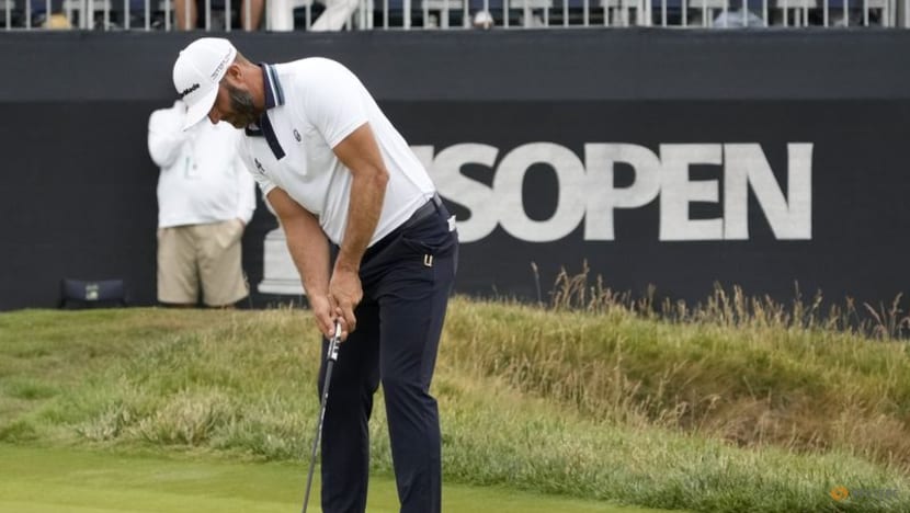 Johnson shakes off quadruple-bogey to stay in US Open hunt