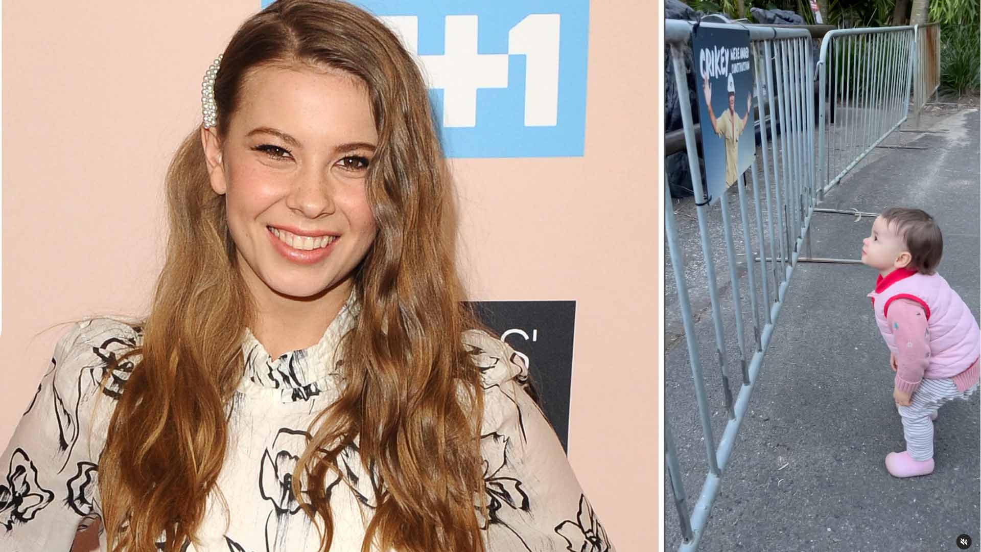 Bindi Irwin Shares Cute Video Of Baby Daughter Recognising 'Grandpa Crocodile' Steve Irwin Bindi Irwin Shares Cute Video Of Baby Daughter Recognising 'Grandpa Crocodile' Steve Irwin