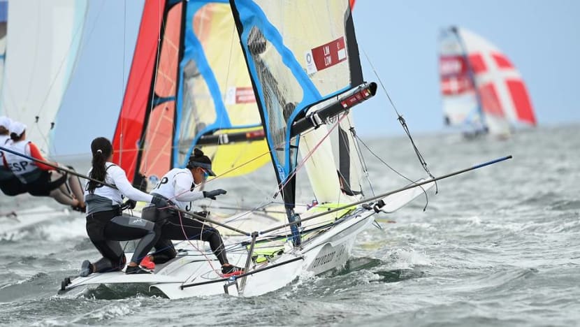 Sailing: Kimberly Lim and Cecilia Low finish 9th overall, first Singaporeans to qualify for medal race at Olympics Sailing: Kimberly Lim and Cecilia Low finish 9th overall, first Singaporeans to qualify for medal race at Olympics