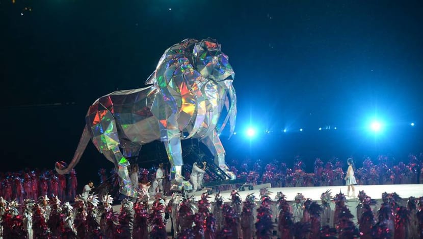 NDP show to feature six-metre tall lion puppet in laser spectacle NDP show to feature six-metre tall lion puppet in laser spectacle