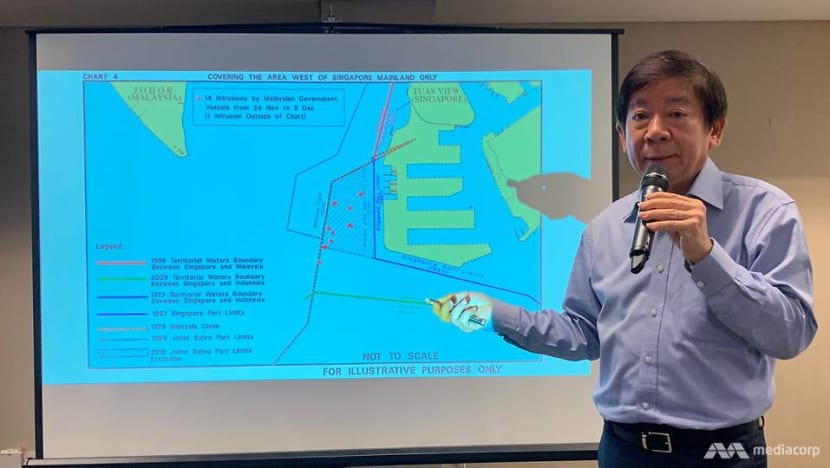 Singapore extends port limits off Tuas, won't hesitate to take action against Malaysia intrusions: Khaw Singapore extends port limits off Tuas, won't hesitate to take action against Malaysia intrusions: Khaw