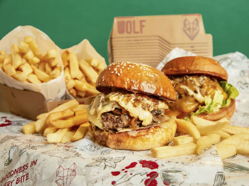When COVID-19 struck, dine-in demand at Wolf Burgers dropped significantly, but the eatery saw a corresponding spike in delivery orders. Photos: Wolf Burgers
