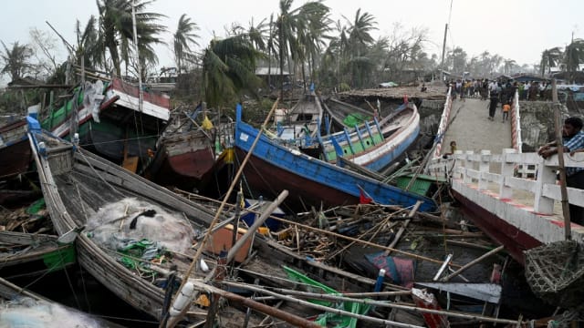 联合国吁缅甸开放 确保受热带气旋袭击地区能获援助