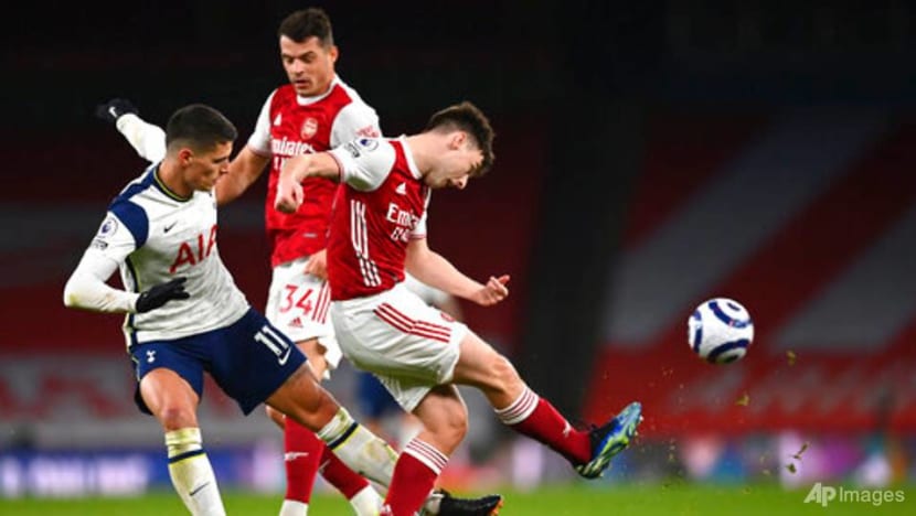 Football: Arsenal rebound from Lamela 'Rabona' to beat Tottenham Football: Arsenal rebound from Lamela 'Rabona' to beat Tottenham
