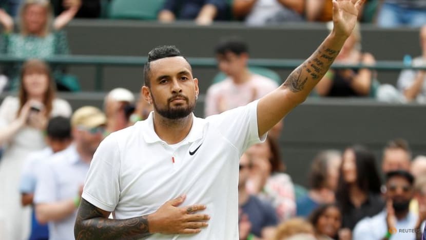 Tennis: Kyrgios pulls out of US Open tune-up event with knee pain Tennis: Kyrgios pulls out of US Open tune-up event with knee pain