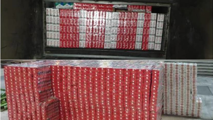 More than 3,200 cartons of cigarettes found in passenger bus, prime mover at Tuas Checkpoint More than 3,200 cartons of cigarettes found in passenger bus, prime mover at Tuas Checkpoint