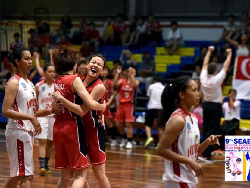 The Singapore national women’s basketball team finished third at the South-east Asian Basketball Association (SEABA) Women’s Championships in Malacca. Photo: SEABA