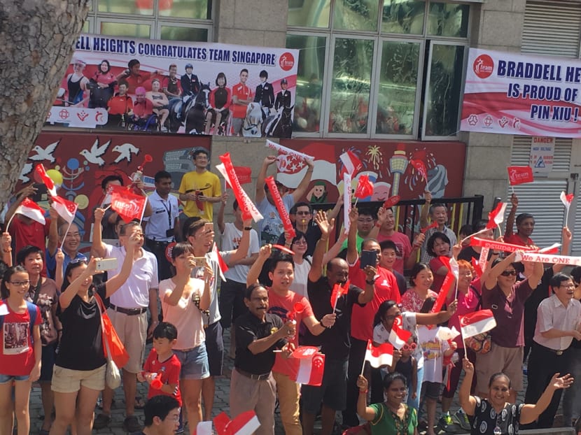 Singapore's Paralympians feted with celebratory parade