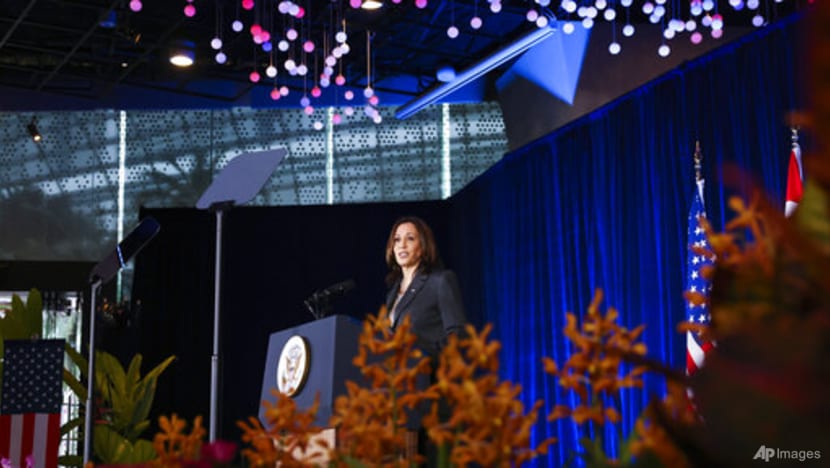 Watch: US Vice President Kamala Harris gives policy speech in Singapore Watch: US Vice President Kamala Harris gives policy speech in Singapore