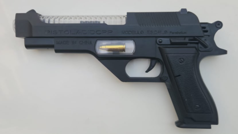 Two teenagers arrested after toy gun prank at Yishun shop Two teenagers arrested after toy gun prank at Yishun shop