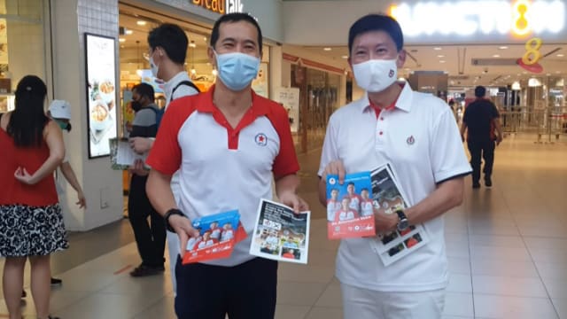 【新加坡大选】人民行动党和新加坡人民党 积极走访碧山-大巴窑集选区 