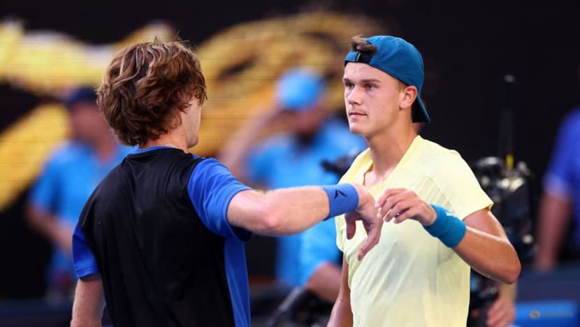 Rublev beats wunderkind Rune with lucky net cord on match point Rublev beats wunderkind Rune with lucky net cord on match point
