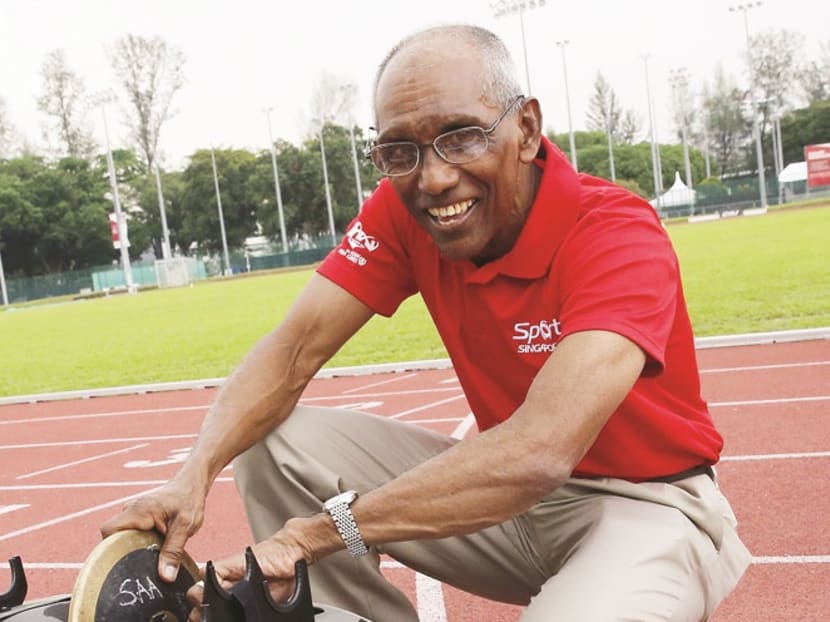 C Kunalan, vice-president (training and selection), Singapore Athletics. Photo: Ernest Chua/TODAY