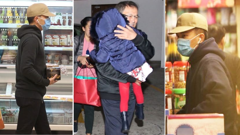 Hawick Lau spends Chinese New Year without Yang Mi Hawick Lau spends Chinese New Year without Yang Mi