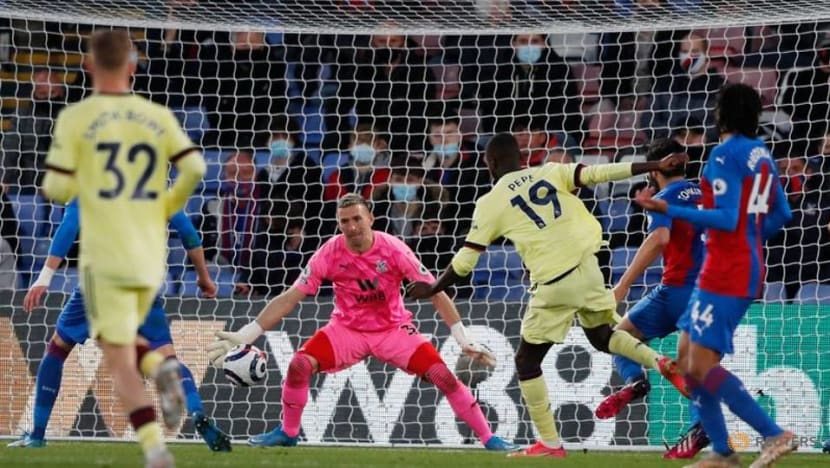Football: Arsenal stage late show to see off Palace Football: Arsenal stage late show to see off Palace