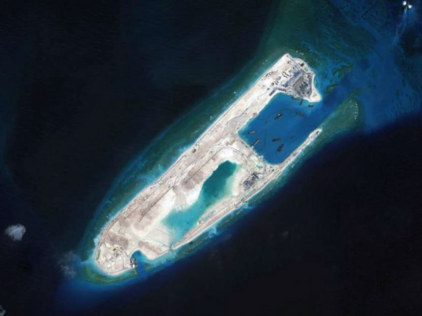 Gallery: China close to finishing airstrip on disputed reef