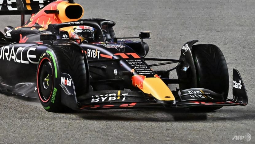 Red Bull's Sergio Perez finishes first in F1 Singapore Grand Prix