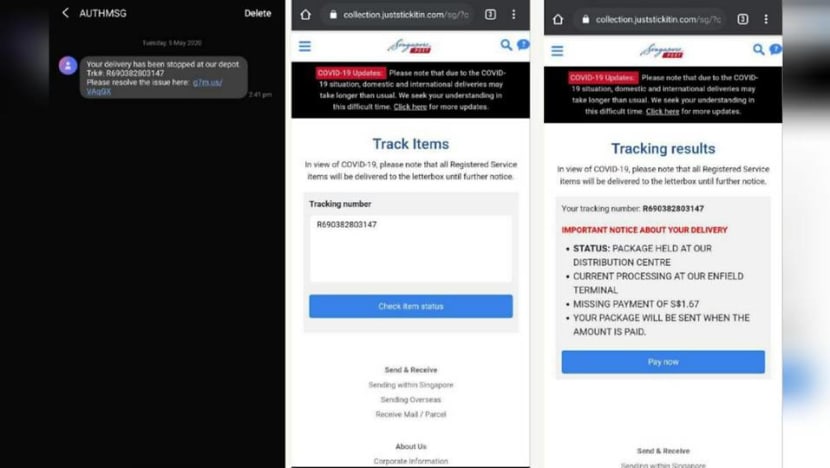 Rise in phishing scams during circuit breaker; SingPost and StarHub among top companies impersonated: SPF Rise in phishing scams during circuit breaker; SingPost and StarHub among top companies impersonated: SPF
