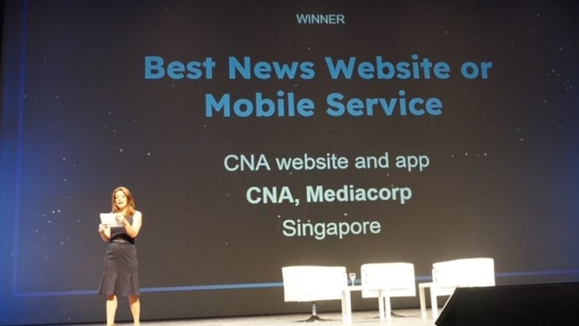 CNA pemenang anugerah global Laman Berita Terbaik Anugerah Media Digital Seluruh Dunia 2022 