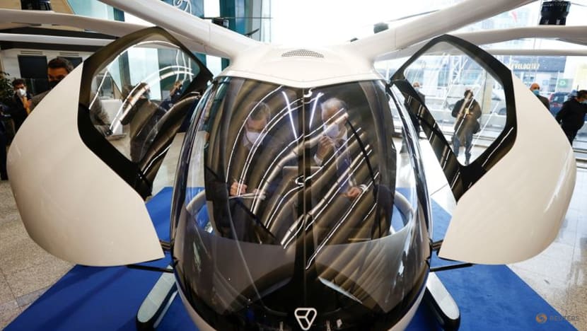 Rome airport readies for flying taxis by 2024 Rome airport readies for flying taxis by 2024
