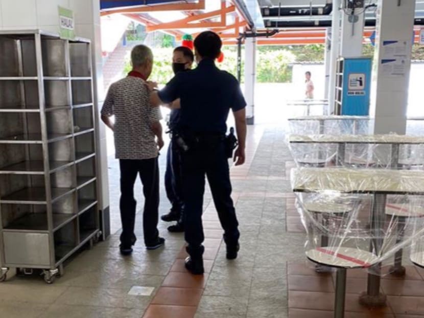 Enforcement officers taking down the particulars of anyone found to be in breach of these measures on the first offence, and there will be a S$300 fine on the second offence. Enforcement officers taking down the particulars of anyone found to be in breach of these measures on the first offence, and there will be a S$300 fine on the second offence.