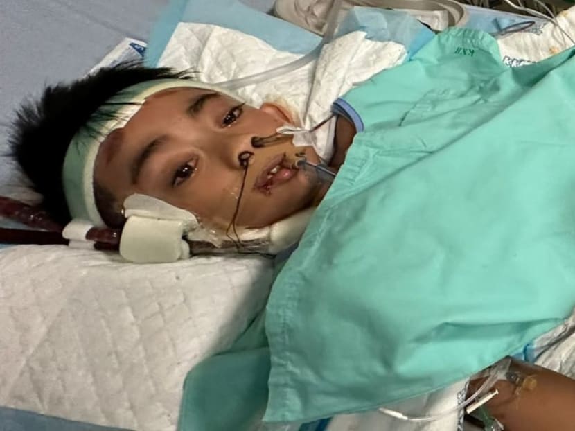 Matt Aeron Semodio (pictured) received life-saving emergency treatment at the KK Women's and Children's Hospital after being diagnosed with Covid-19 that led to myocarditis.