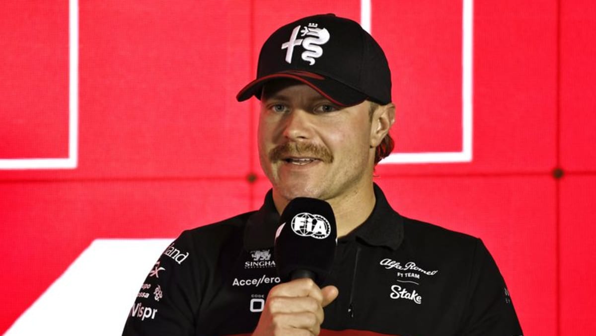 Bottas says his mullet is a highlight and here to stay - CNA