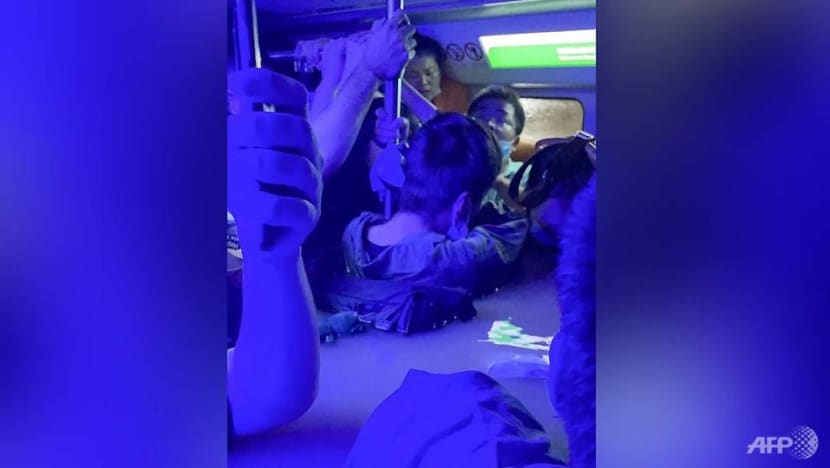 Horror on 'Line 5' as subway floods in China's Henan province Horror on 'Line 5' as subway floods in China's Henan province