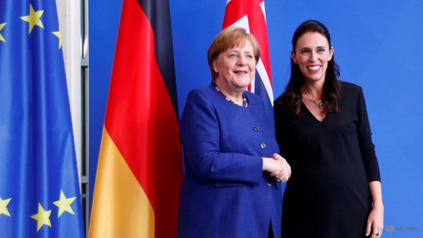 New Zealand PM Ardern hails Merkel as 'true leader', 'very good person'