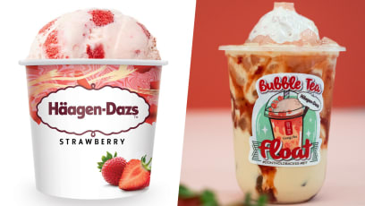 Gong Cha & Haagen-Dazs Collaborate To Launch Bubble Tea Ice Cream Floats