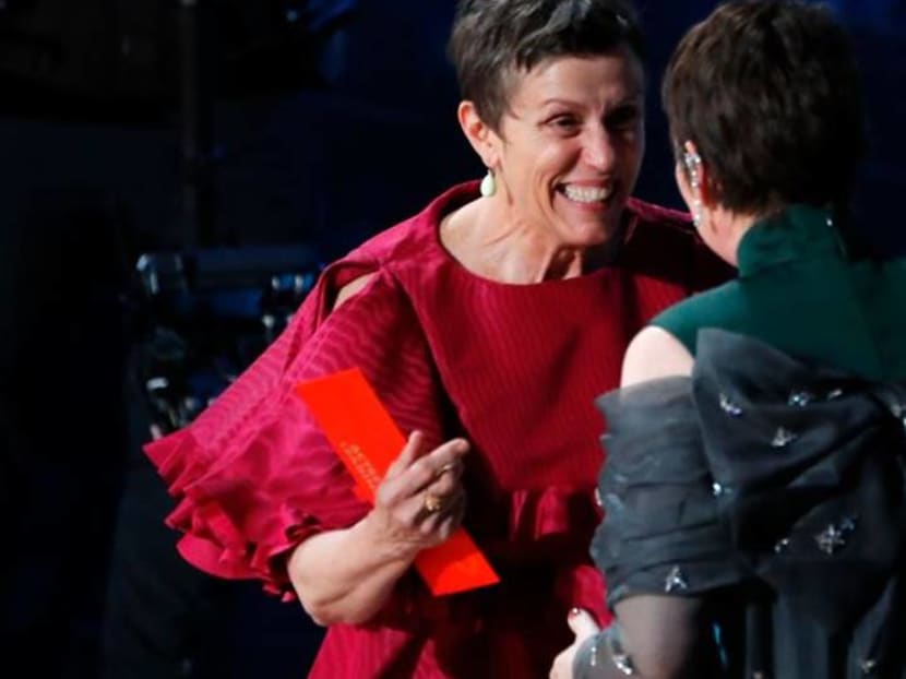 Frances McDormand wins third Oscar with "Nomadland" Frances McDormand wins third Oscar with "Nomadland"
