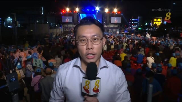 台湾九合一选举投票日即将来临 各政党黄金周末举行大型造势活动