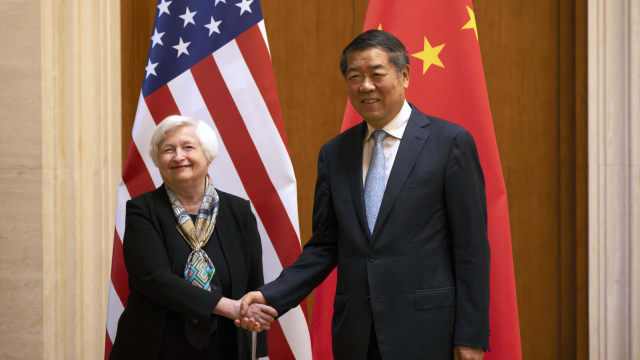 耶伦呼吁中美加强沟通 以改善经济决策