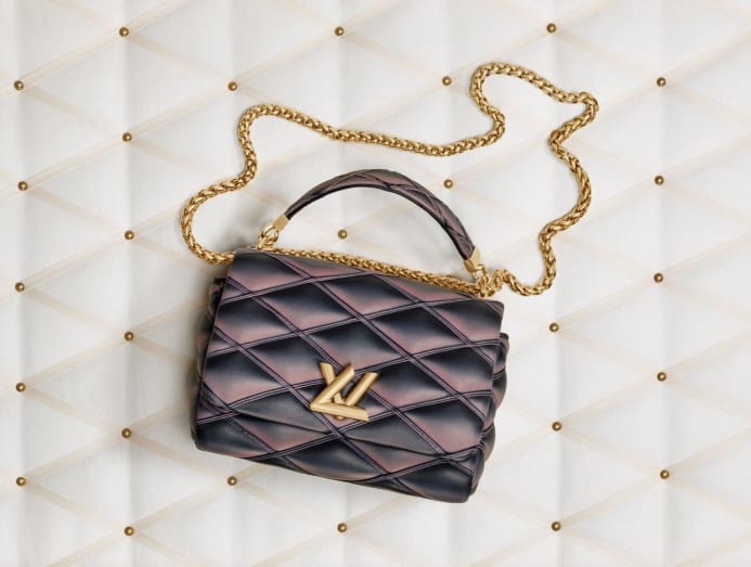 Sold at Auction: LOUIS VUITTON GO-14 MALLETAGE MM SHOULDER BAG