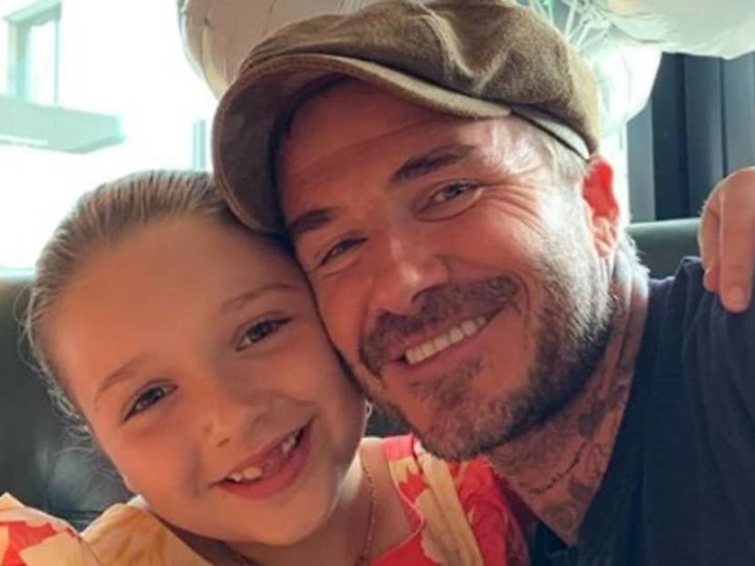 So no one told you David Beckham and daughter Harper are huge Friends fans? So no one told you David Beckham and daughter Harper are huge Friends fans?