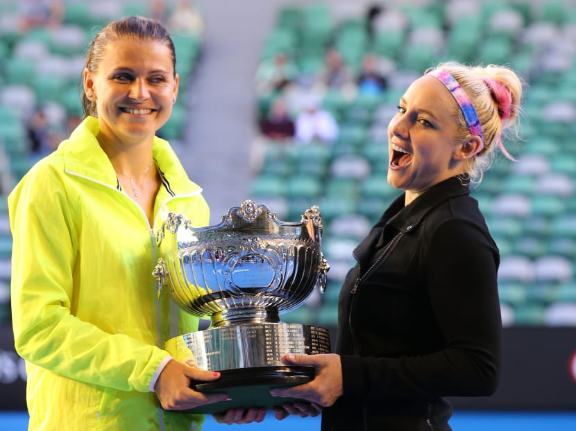 Mattek-Sands, Safarova win Australian Open doubles title