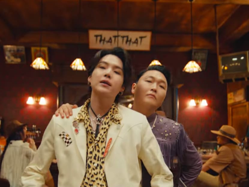 PSY's new song featuring BTS' Suga goes straight to top of charts 