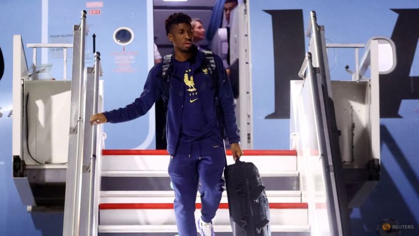 Coman leaves France training session ahead of Denmark clash Coman leaves France training session ahead of Denmark clash