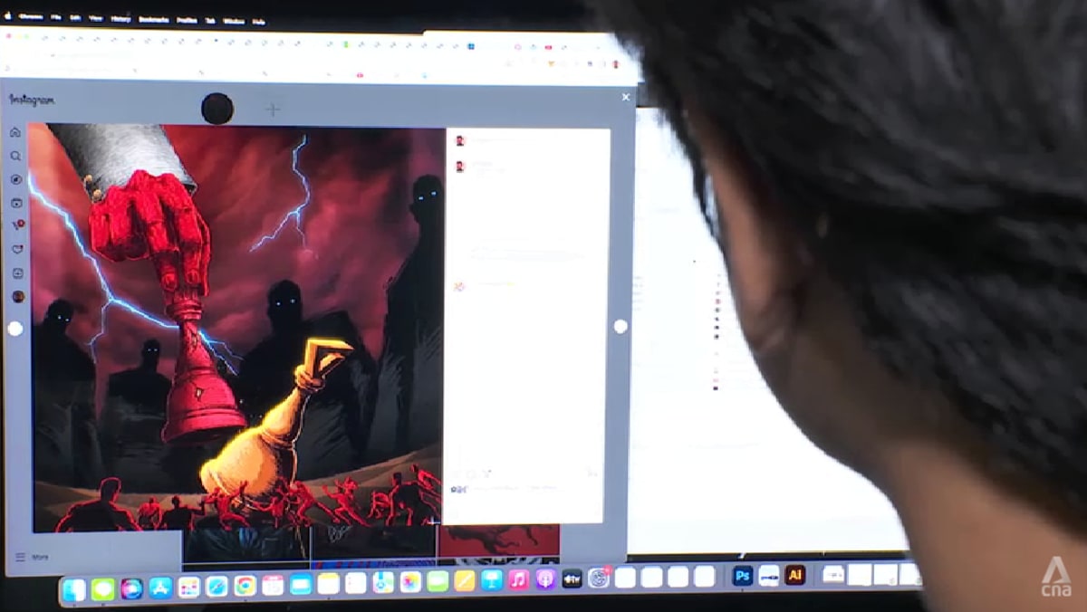 ‘A way to vent all this angst’: Thailand’s creatives turn to art to express discontent about politics