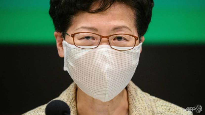 Hong Kong leader Carrie Lam accuses US of 'double standards' over protests