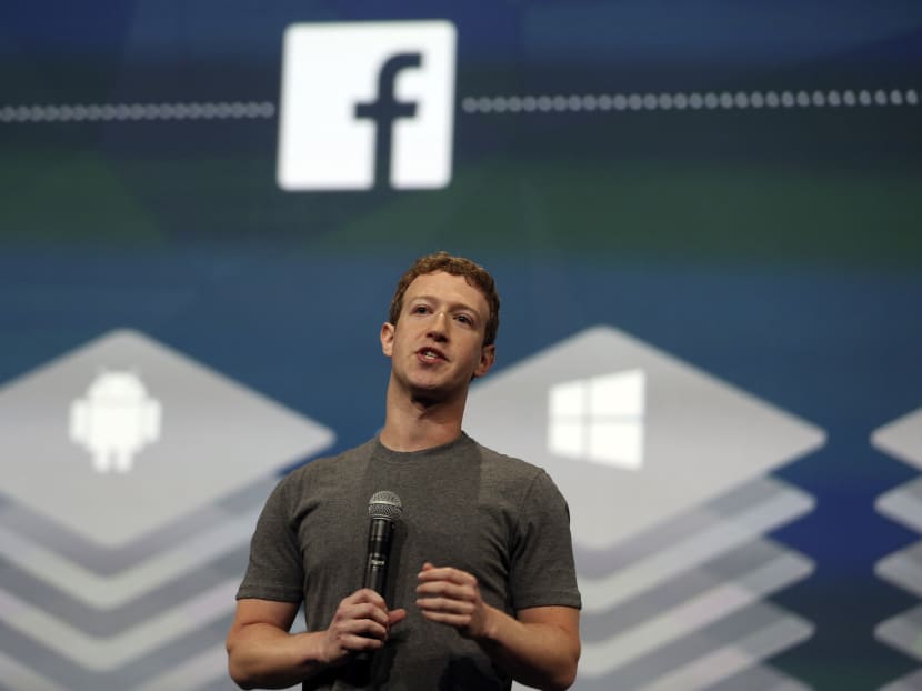 Facebook CEO Mark Zuckerberg speaking during a conference in San Francisco, California in April. Photo: Reuters file photo